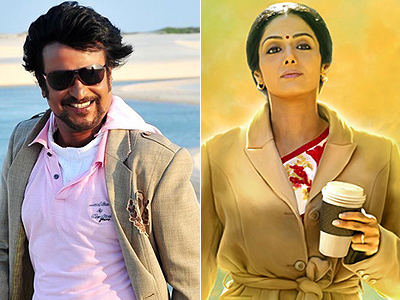 Sridevi becomes as popular as Rajinikanth